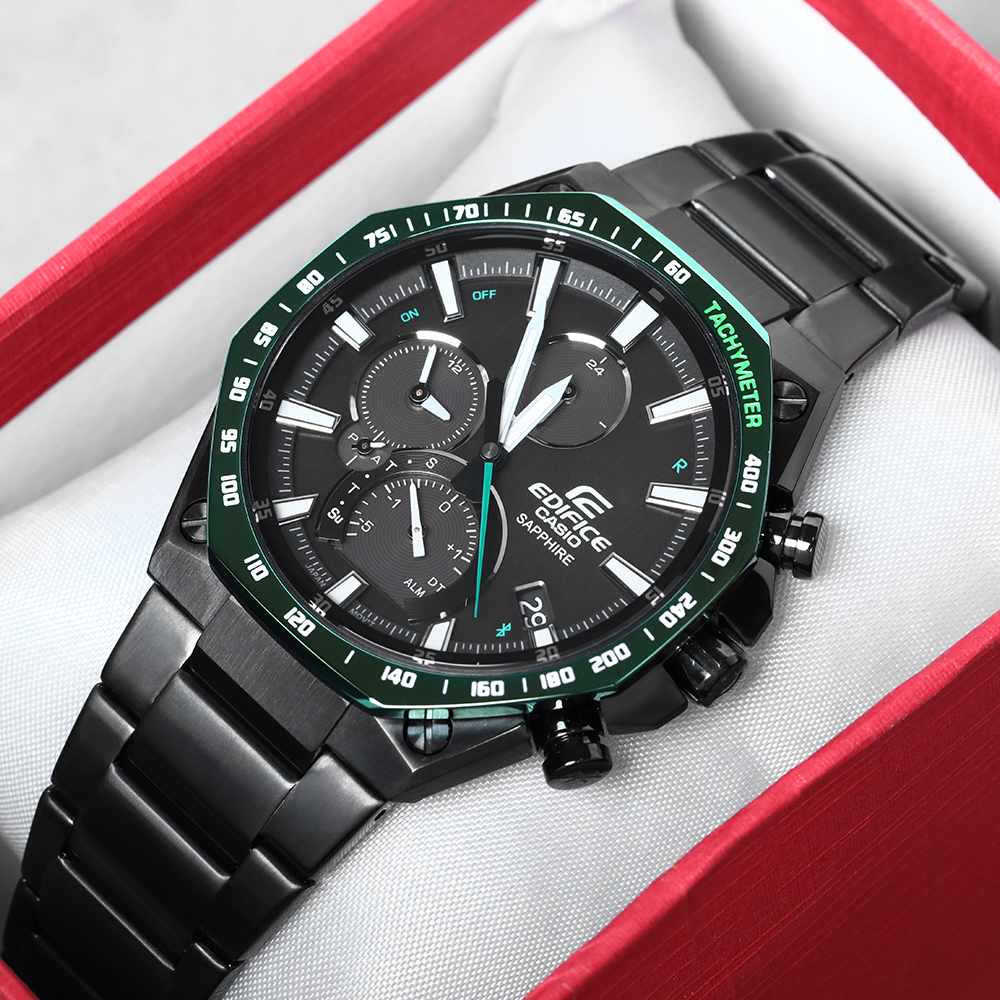 Đồng hồ EDIFICE CASIO 44.6 mm Nam EQB-1100XDC-1ADR