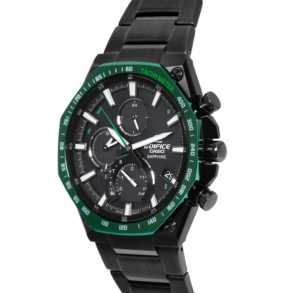 Đồng hồ EDIFICE CASIO 44.6 mm Nam EQB-1100XDC-1ADR Màu Đen
