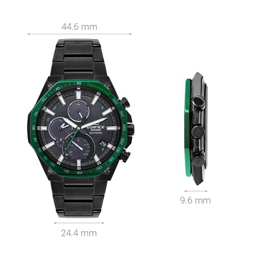 Đồng hồ EDIFICE CASIO 44.6 mm Nam EQB-1100XDC-1ADR Màu Đen