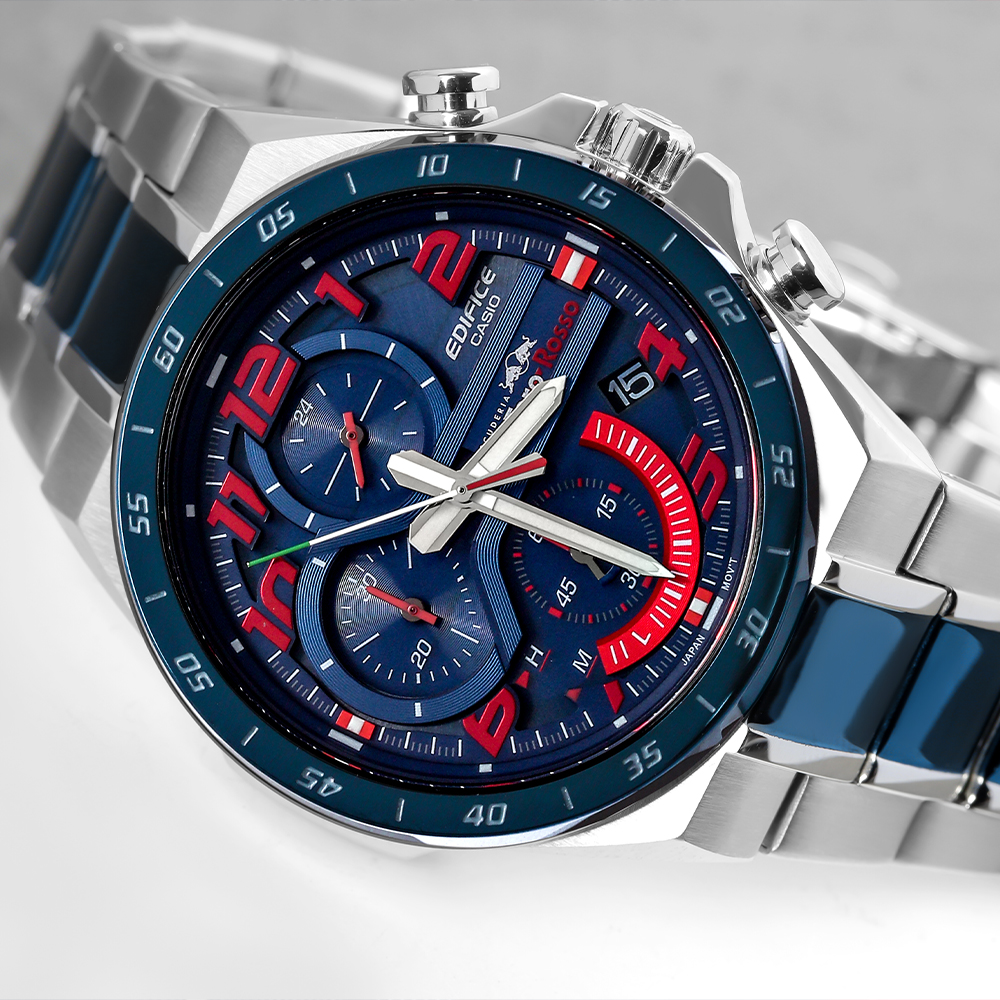 Đồng hồ EDIFICE CASIO 47.6 mm Nam EQS-920TR-2ADR