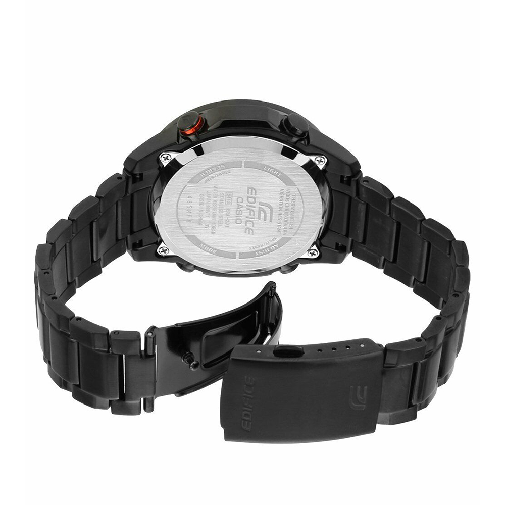 Đồng hồ EDIFICE CASIO 47 mm Nam ERA-201BK-1AVDF Màu Đen