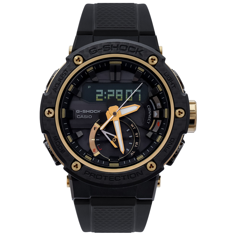 Đồng hồ G-SHOCK 46.5 mm Nam GST-B200X-1A9DR Màu Đen