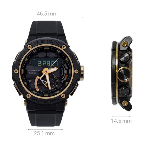 Đồng hồ G-SHOCK 46.5 mm Nam GST-B200X-1A9DR Màu Đen