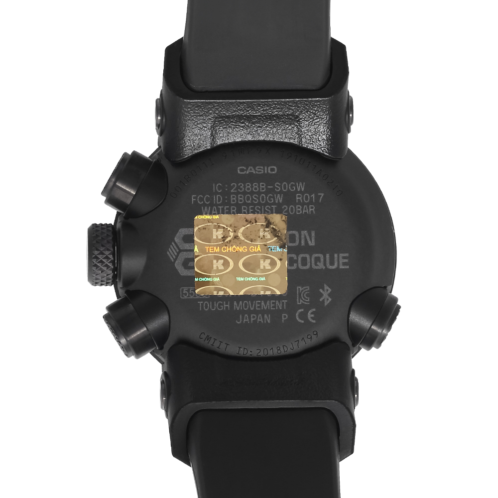 Đồng hồ G-SHOCK 46.3 mm Nam GWR-B1000-1ADR Màu Đen