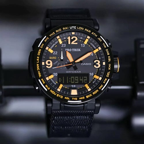 Đồng hồ CASIO PROTREK 51.5 mm Nam PRG-600YB-1DR Màu Đen