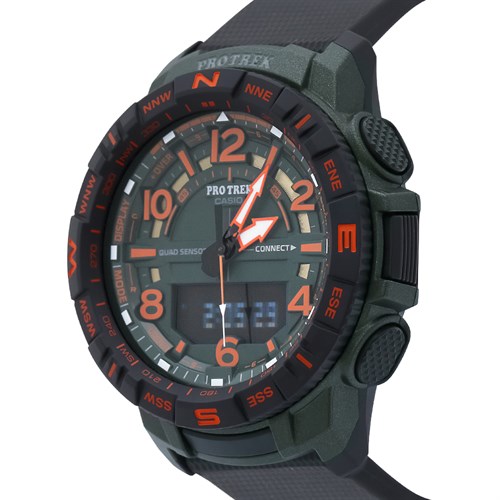 Đồng hồ CASIO PROTREK 50.8 mm Nam PRT-B50FE-3DR Màu Đen