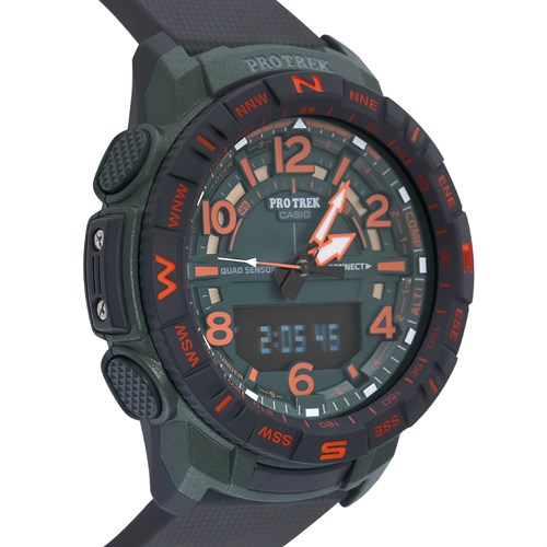 Đồng hồ CASIO PROTREK 50.8 mm Nam PRT-B50FE-3DR Màu Đen