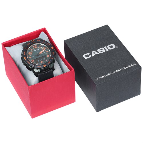 Đồng hồ CASIO PROTREK 50.8 mm Nam PRT-B50FE-3DR Màu Đen