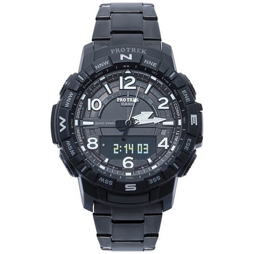 Đồng hồ CASIO PROTREK 50.8 mm Nam PRT-B50YT-1DR Màu Đen