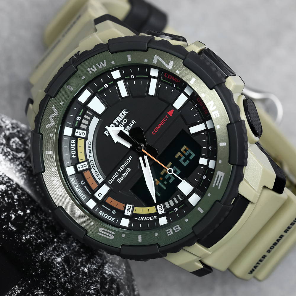 Đồng hồ CASIO PROTREK 50.8 mm Nam PRT-B70-5DR