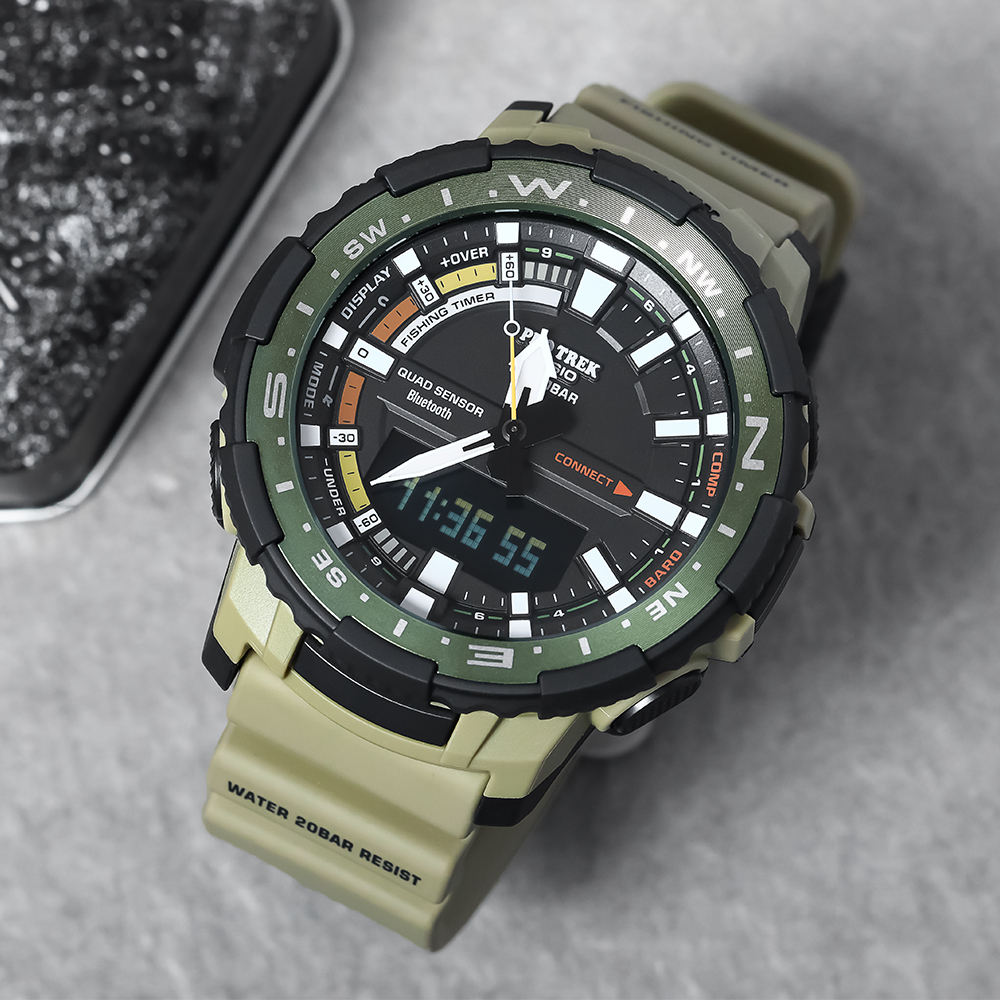 Đồng hồ CASIO PROTREK 50.8 mm Nam PRT-B70-5DR