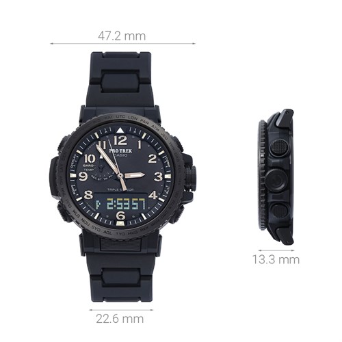 Đồng hồ CASIO PROTREK 47.2 mm Nam PRW-50FC-1DR Màu Đen