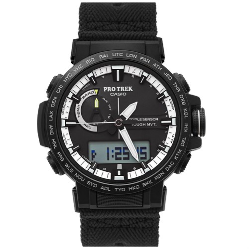 Đồng hồ CASIO PROTREK 47.2 mm Nam PRW-60YBM-1ADR Màu Đen