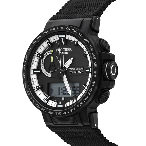 Đồng hồ CASIO PROTREK 47.2 mm Nam PRW-60YBM-1ADR Màu Đen