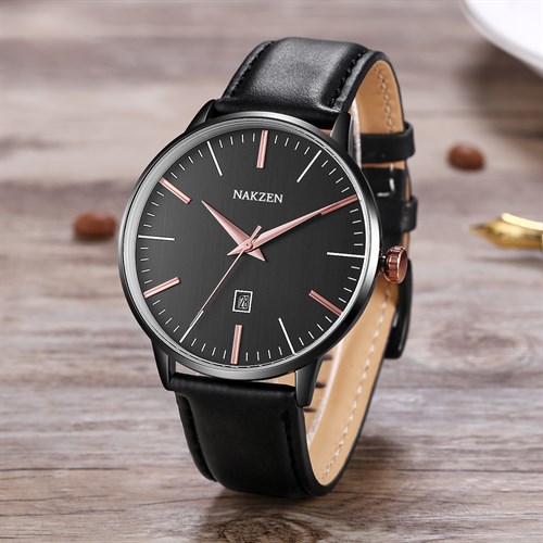Đồng hồ Nakzen 45 mm Nam SL8115G-1 Màu Đen