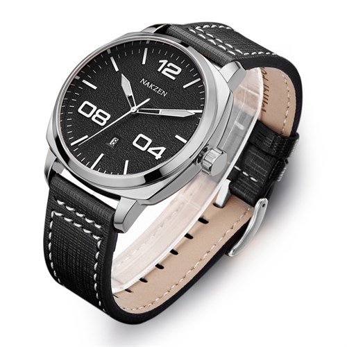 Đồng hồ Nakzen 45 mm Nam SL8013G-1 Màu Đen