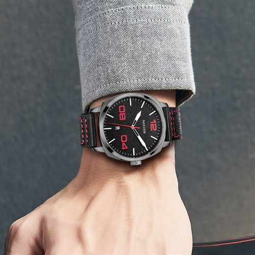 Đồng hồ Nakzen 45 mm Nam SL8013G-4 Màu Đen