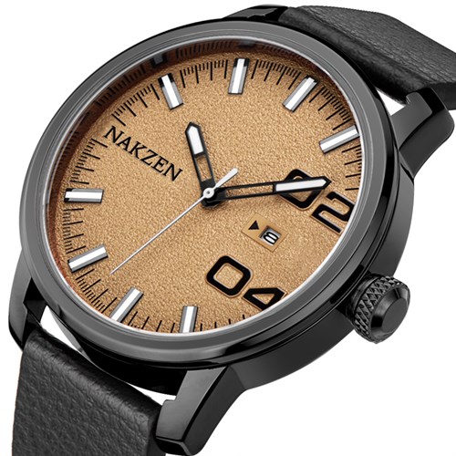 Đồng hồ Nakzen 46 mm Nam SL8022G-3 Màu Đen
