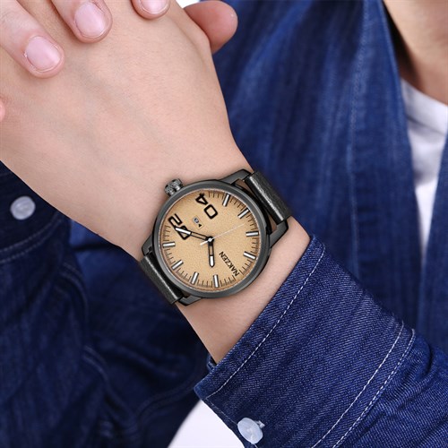 Đồng hồ Nakzen 46 mm Nam SL8022G-3 Màu Đen