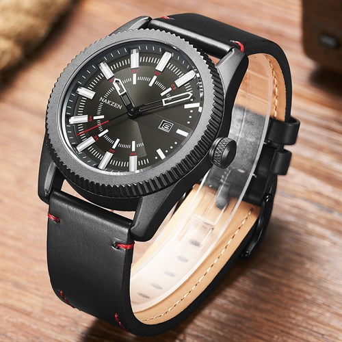 Đồng hồ Nakzen 47 mm Nam SL8168G-1 Màu Đen