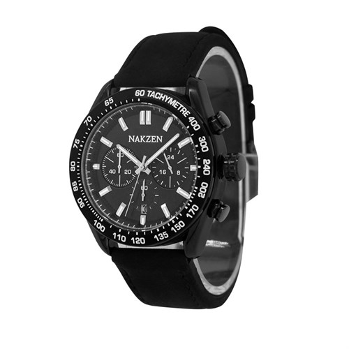 Đồng hồ Nakzen 43.8 mm Nam SL8403G-1 Màu Đen