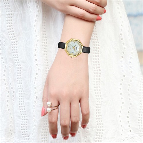 Đồng hồ Nakzen Hoa & Gió 29.8 mm Nữ SL8304LBK-7N3 Màu Đen