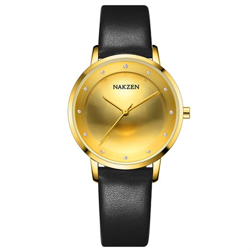 Đồng hồ Nakzen 34 mm Nữ SL8332LBK-3 Màu Đen
