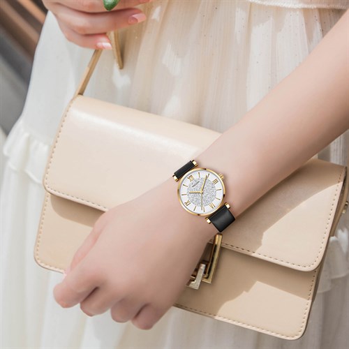 Đồng hồ Nakzen 32 mm Nữ SL8334LBK-7N3 Màu Đen