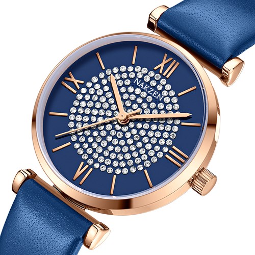 Đồng hồ Nakzen 32 mm Nữ SL8334LBE-2NR Màu Xanh Dương