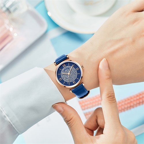 Đồng hồ Nakzen 32 mm Nữ SL8334LBE-2NR Màu Xanh Dương