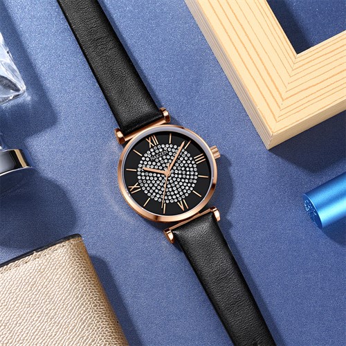 Đồng hồ Nakzen 32 mm Nữ SL8334LBK-1NR Màu Đen