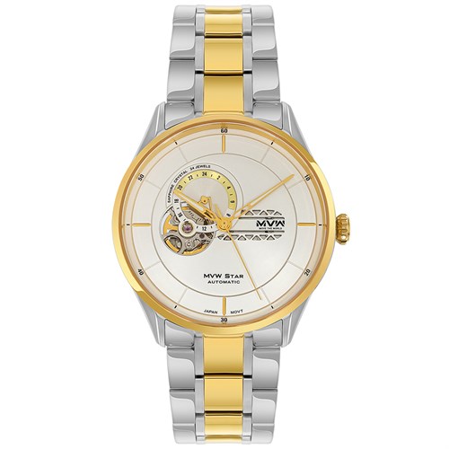 Đồng hồ MVW STAR 42 mm Nam MLA003-02 Màu Bạc