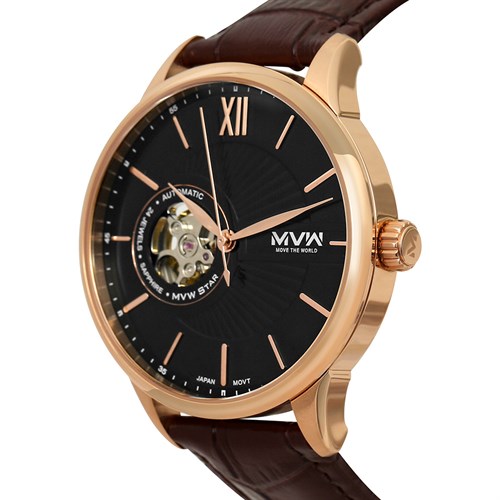 Đồng hồ MVW STAR 42 mm Nam MLA005-01 Màu Nâu