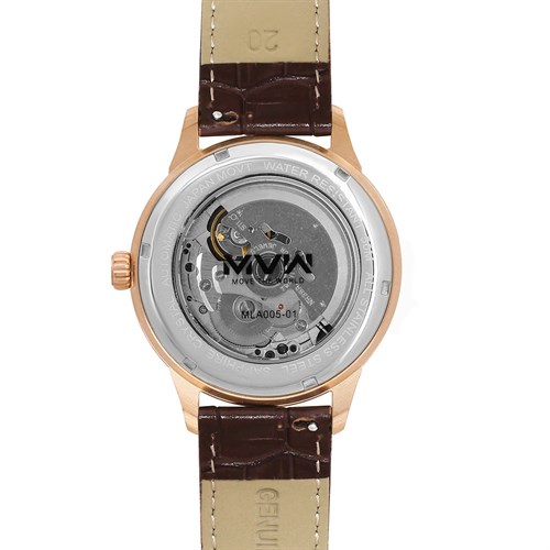 Đồng hồ MVW STAR 42 mm Nam MLA005-01 Màu Nâu