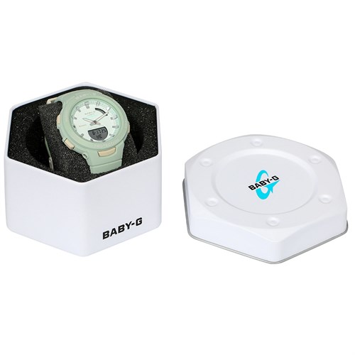 Đồng hồ BABY-G 41.4 mm Nữ BSA-B100CS-3ADR Màu Xanh lá