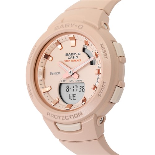 Đồng hồ BABY-G 41.4 mm Nữ BSA-B100CS-4ADR Màu Hồng