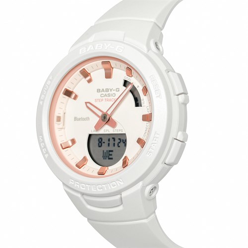 Đồng hồ BABY-G 41.4 mm Nữ BSA-B100CS-7ADR Màu Trắng