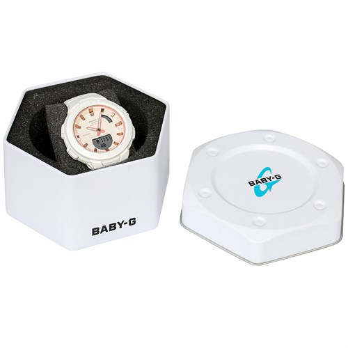 Đồng hồ BABY-G 41.4 mm Nữ BSA-B100CS-7ADR Màu Trắng