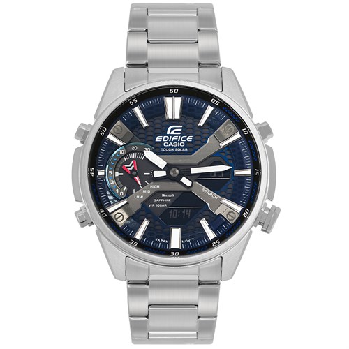 Đồng hồ EDIFICE CASIO 46 mm Nam ECB-S100D-2ADF Màu Bạc