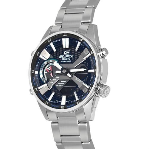 Đồng hồ EDIFICE CASIO 46 mm Nam ECB-S100D-2ADF Màu Bạc