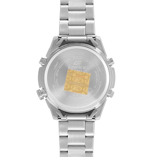 Đồng hồ EDIFICE CASIO 46 mm Nam ECB-S100D-2ADF Màu Bạc