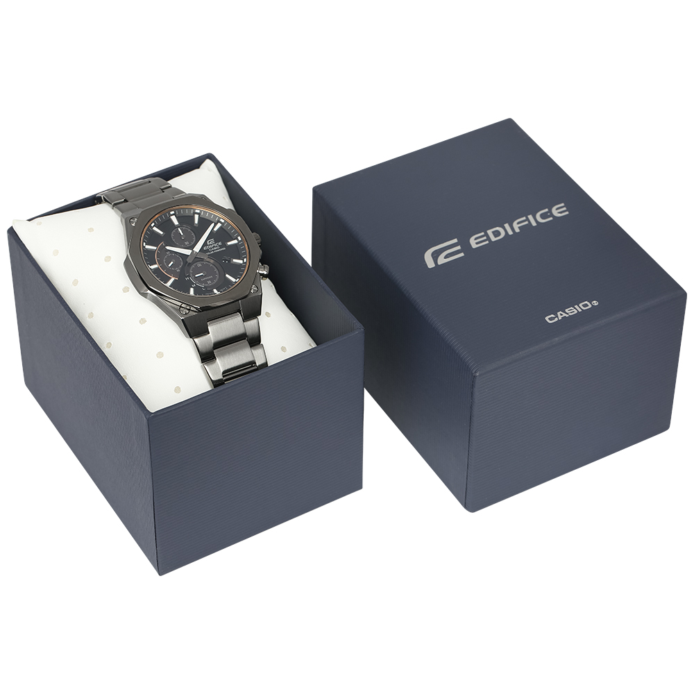 Đồng hồ EDIFICE CASIO 44 mm Nam EFS-S570DC-1AUDF Màu Xám