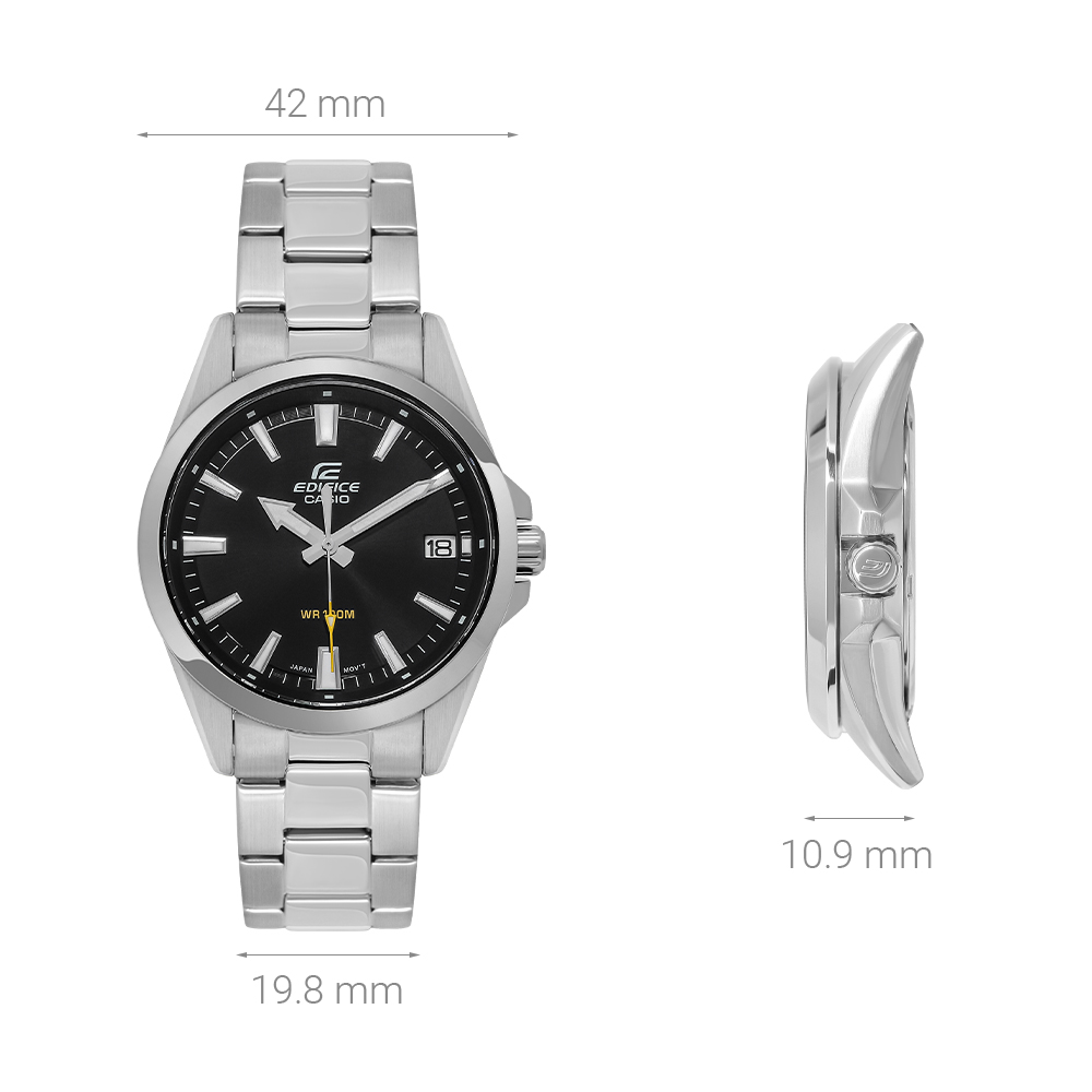 Đồng hồ EDIFICE CASIO 42 mm Nam EFV-100D-1AVUDF - 6