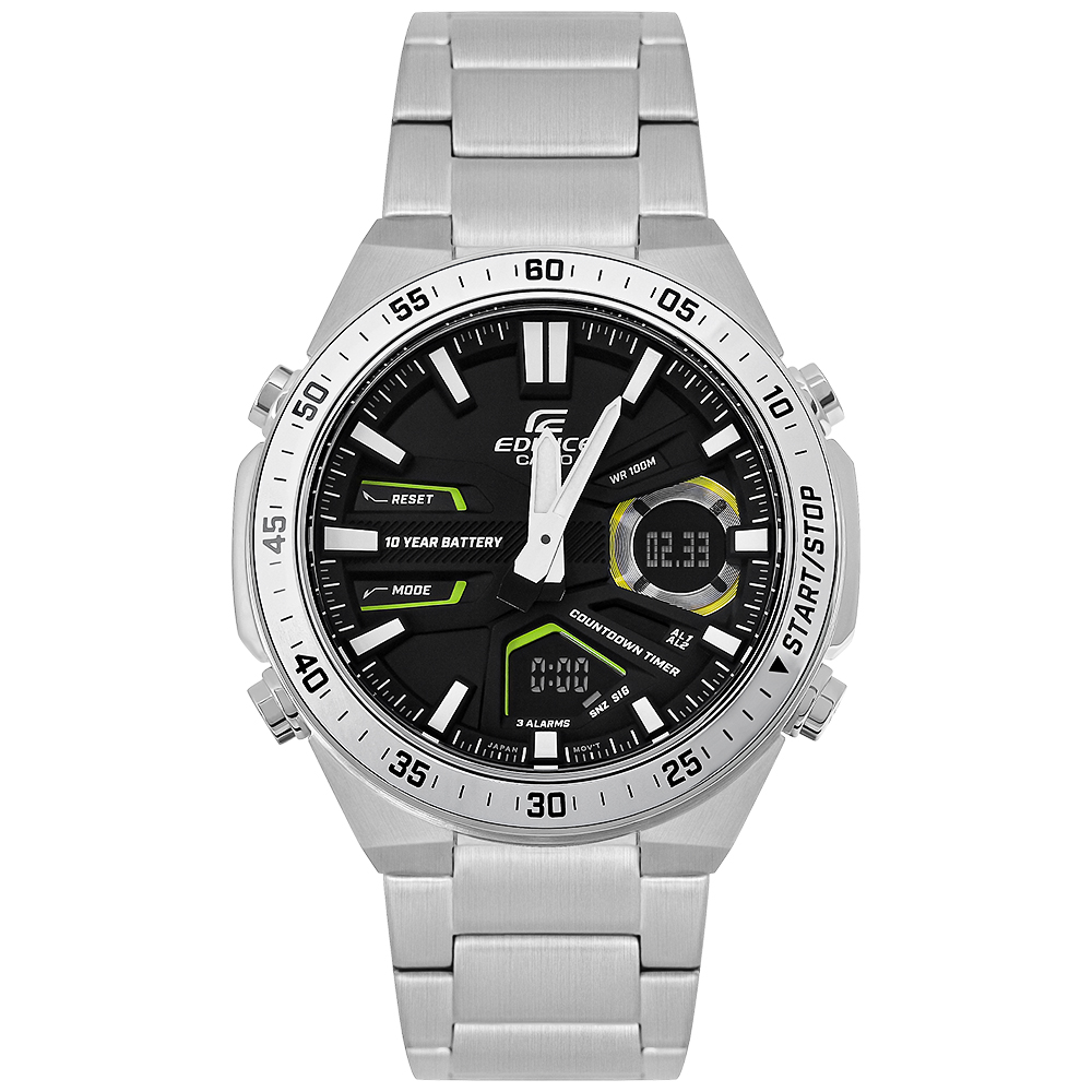 Đồng hồ EDIFICE CASIO 46.9 mm Nam EFV-C110D-1A3VDF