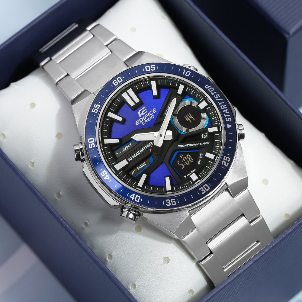 Đồng hồ EDIFICE CASIO 46.9 mm Nam EFV-C110D-2AVDF