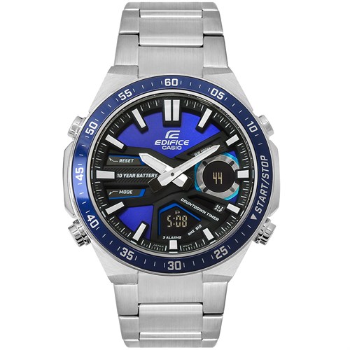 Đồng hồ EDIFICE CASIO 46.9 mm Nam EFV-C110D-2AVDF Màu Bạc