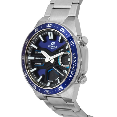 Đồng hồ EDIFICE CASIO 46.9 mm Nam EFV-C110D-2AVDF Màu Bạc