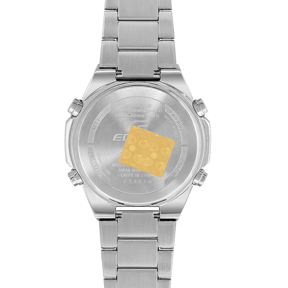 Đồng hồ EDIFICE CASIO 46.9 mm Nam EFV-C110D-2AVDF Màu Bạc