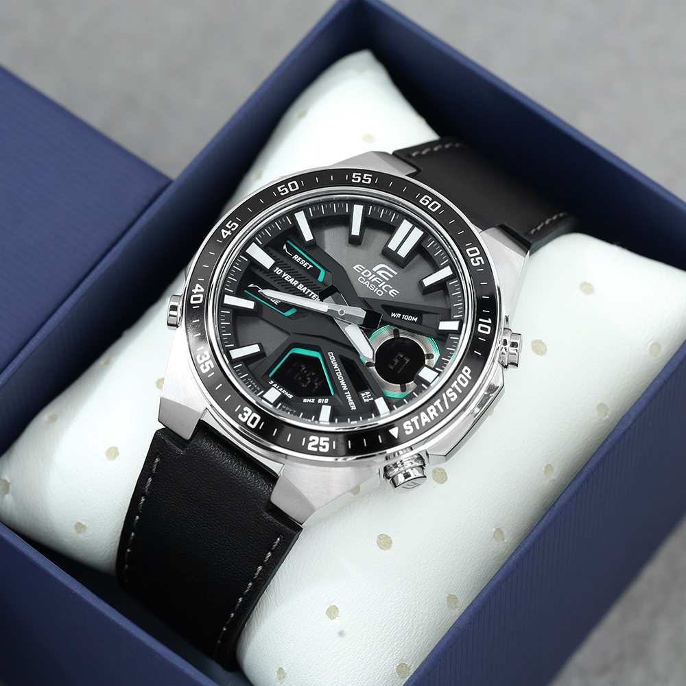 Đồng hồ EDIFICE CASIO 46.9 mm Nam EFV-C110L-1AVDF