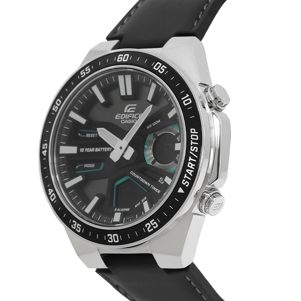Đồng hồ EDIFICE CASIO 46.9 mm Nam EFV-C110L-1AVDF Màu Đen
